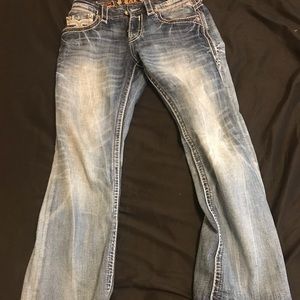 Men’s rock revival jeans